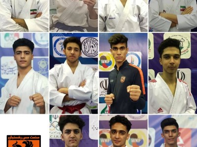 حضور ۱۱بازیکن از تیم کاراته آقایان صنعت مس رفسنجان در رقابت های برترین برترین های ایران